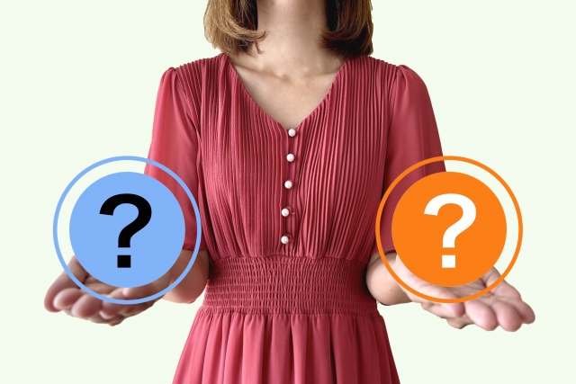 二つの問題を持つ女性